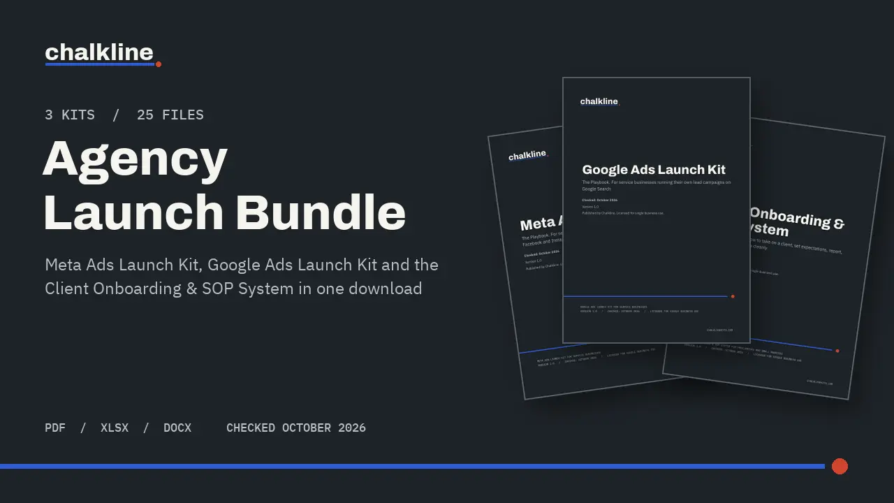 Agency Launch Bundle: cover image
