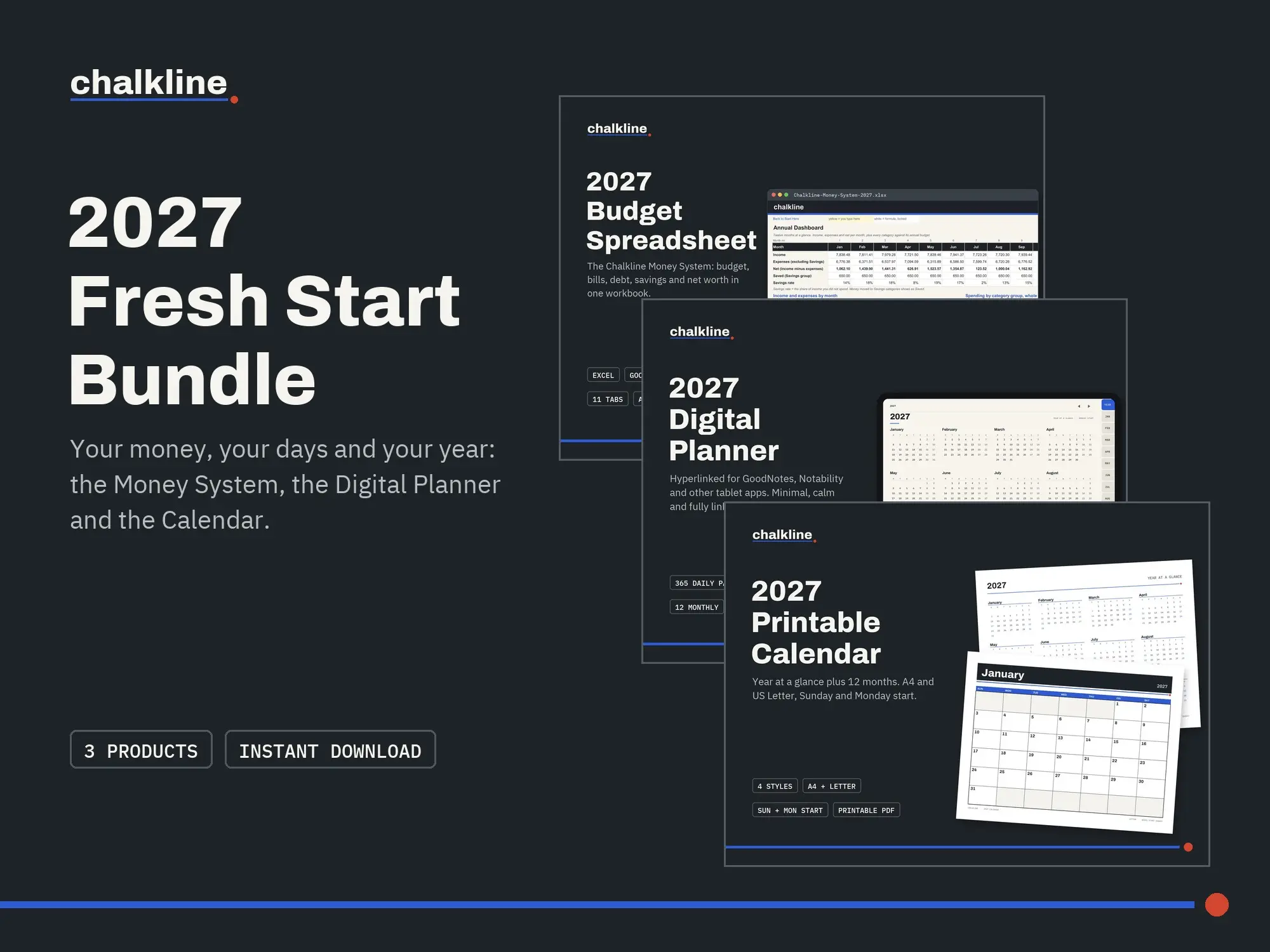 2027 Fresh Start Bundle: cover image