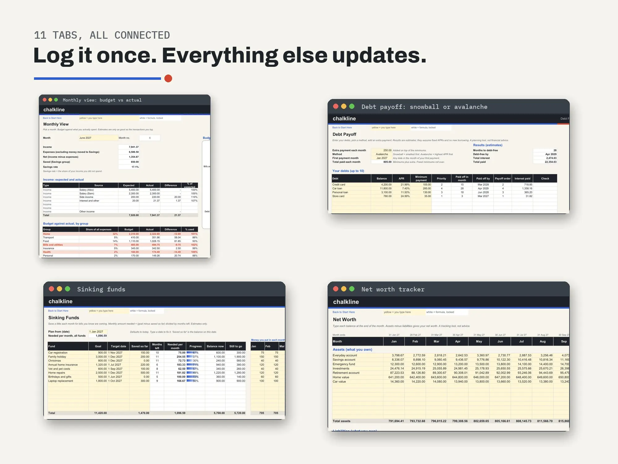 Chalkline Money System 2027: inside pages